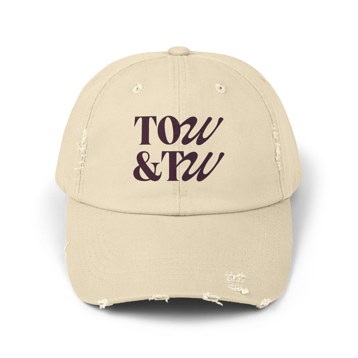 Unisex Distressed Cap