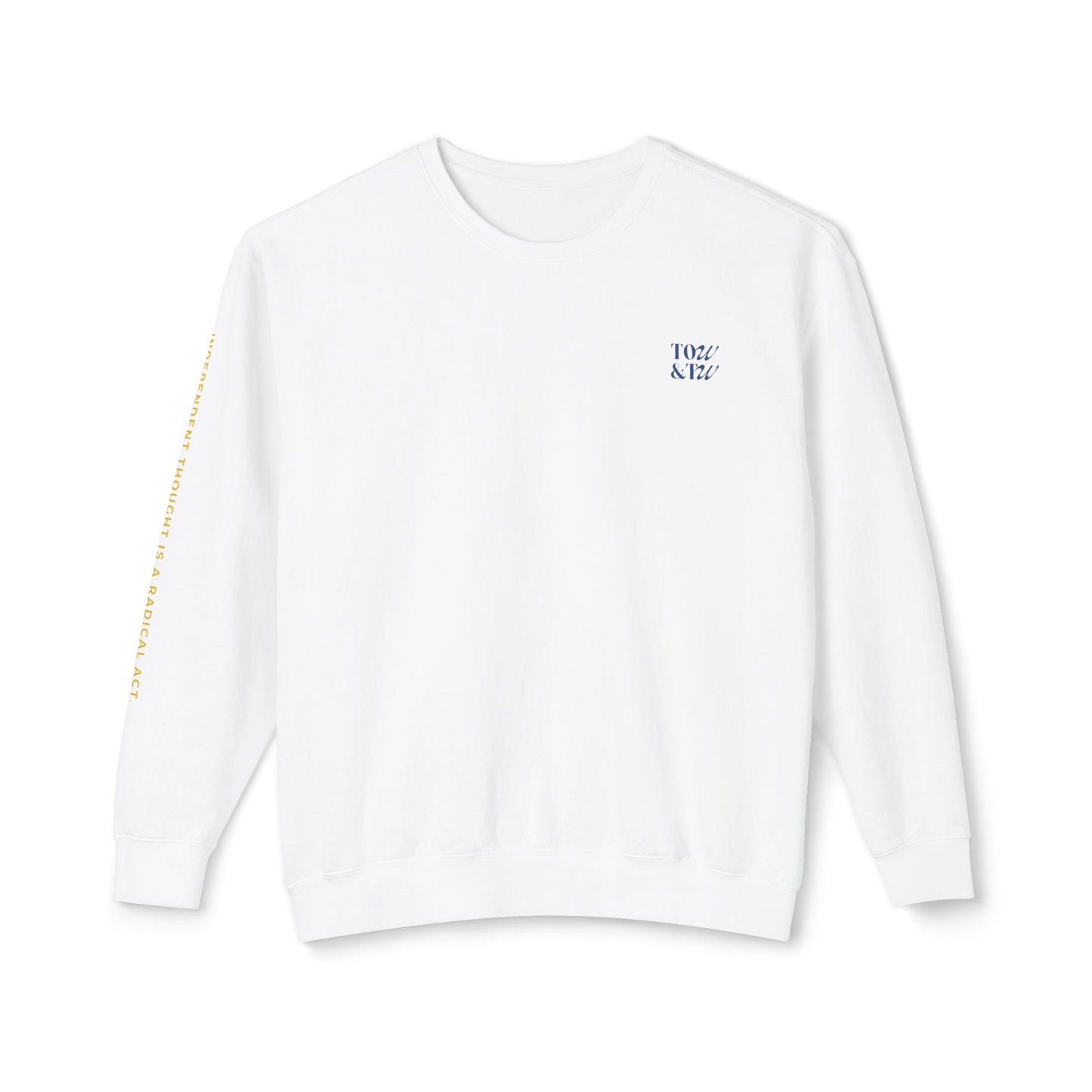 Great Minds Think for Themselves – Unisex Lightweight Crewneck Sweatshirt