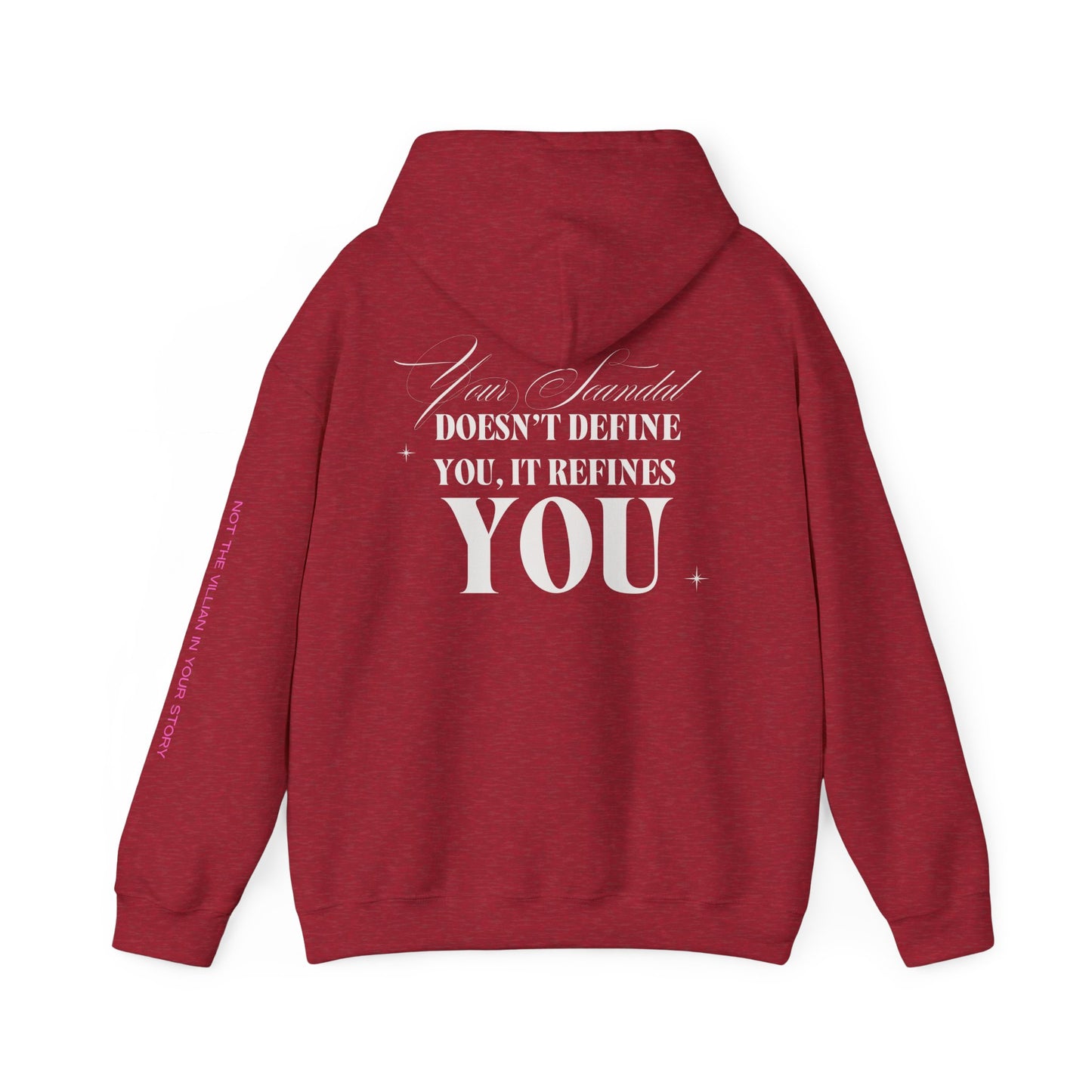Your Scandal Doesn’t Define You, It Refines You – Unisex Heavy Blend™ Hoodie