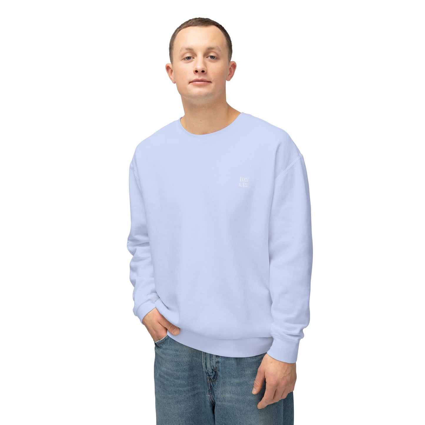 Great Minds Think for Themselves – Unisex Lightweight Crewneck Sweatshirt