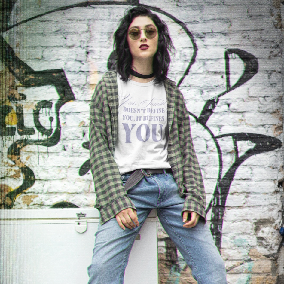 Your Scandal Doesn’t Define You, It Refines You — Women’s Maple Tee