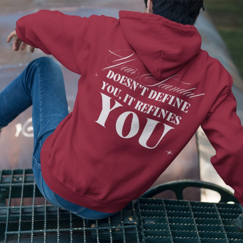 Your Scandal Doesn’t Define You, It Refines You – Unisex Heavy Blend™ Hoodie