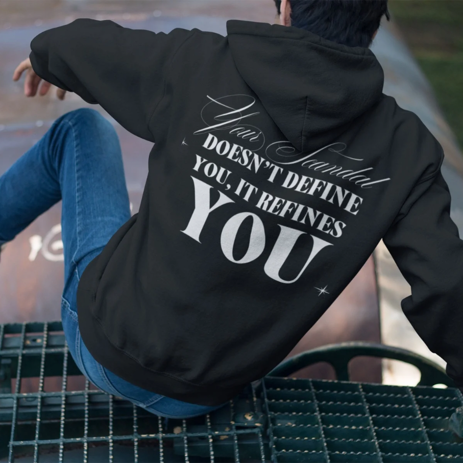 Your Scandal Doesn’t Define You, It Refines You – Unisex Heavy Blend™ Hoodie
