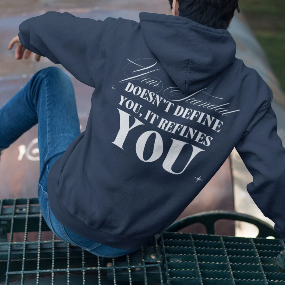 Your Scandal Doesn’t Define You, It Refines You – Unisex Heavy Blend™ Hoodie
