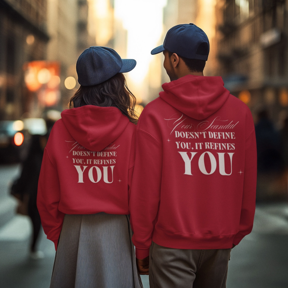 Your Scandal Doesn’t Define You, It Refines You – Unisex Heavy Blend™ Hoodie