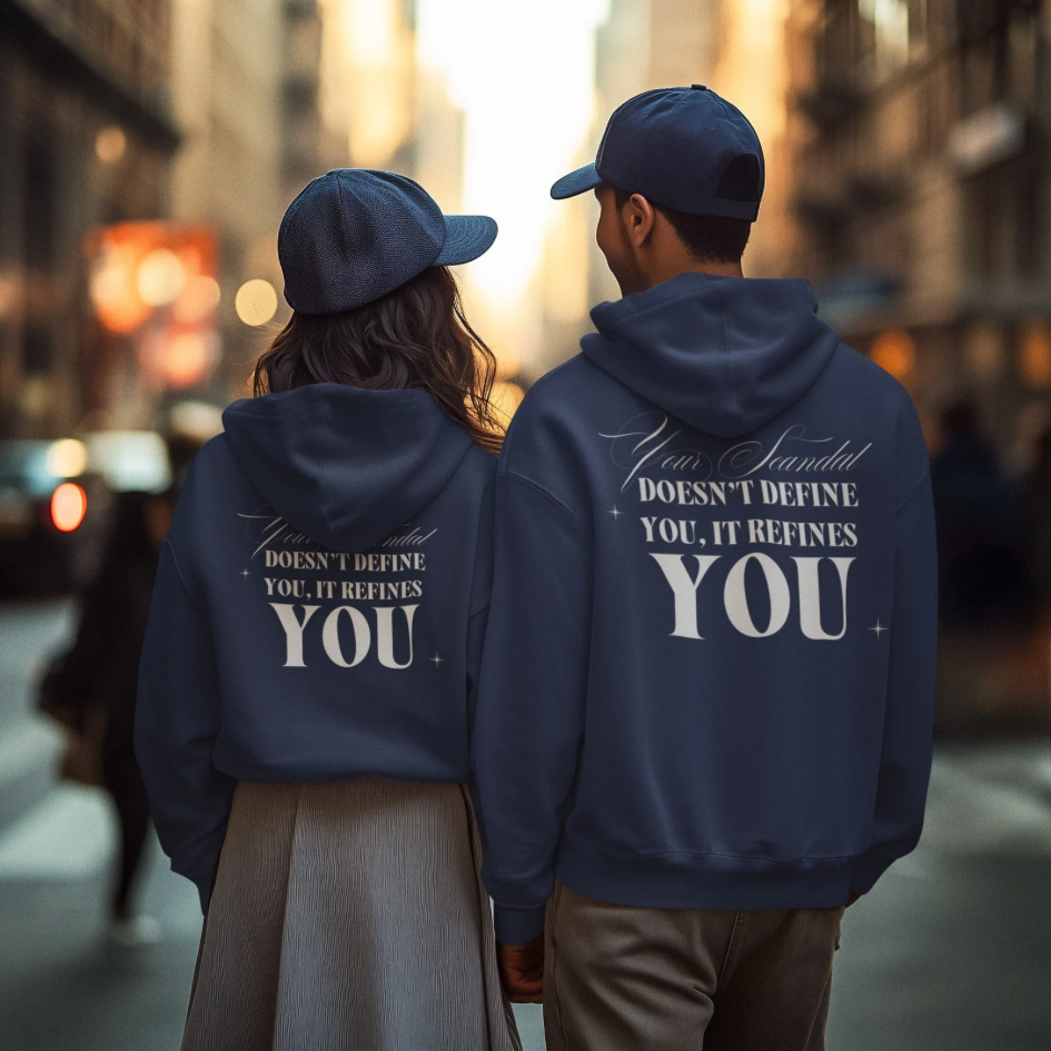 Your Scandal Doesn’t Define You, It Refines You – Unisex Heavy Blend™ Hoodie