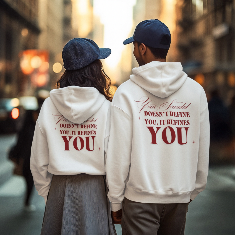 Your Scandal Doesn’t Define You, It Refines You – Unisex Heavy Blend™ Hoodie